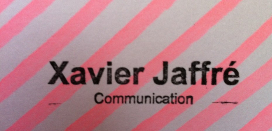 Xavier jaffré Communication