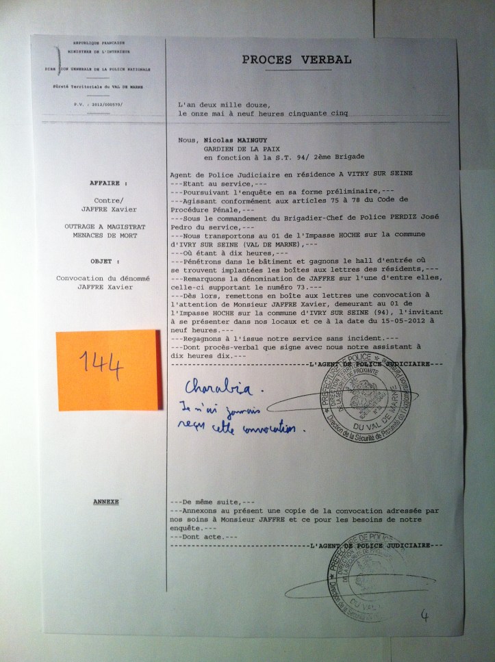 TGI de Créteil parquet de Créteil 5