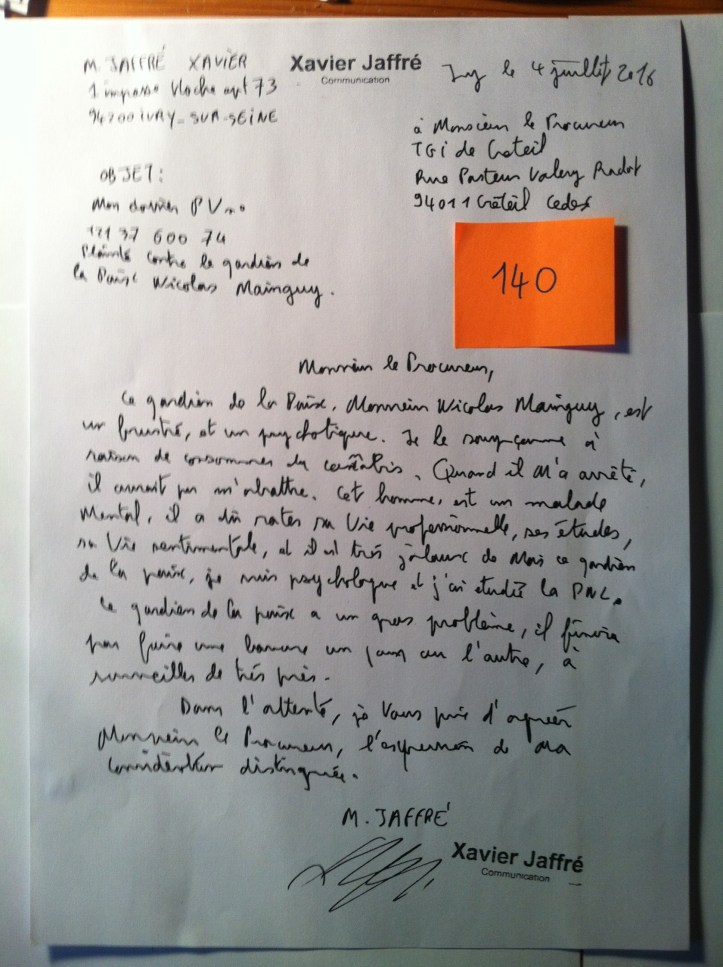 TGI de Créteil parquet de Créteil