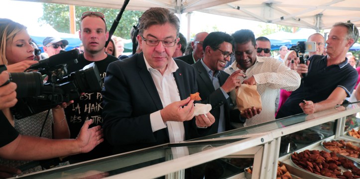 FRANCE-OVERSEAS-REUNION-MELENCHON