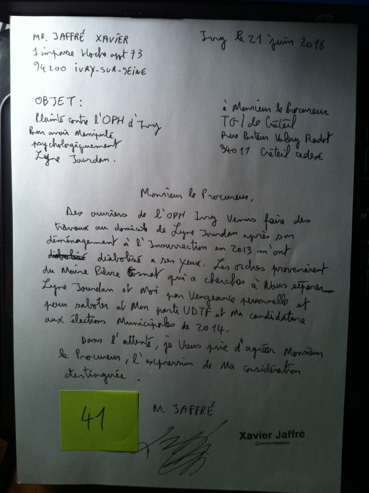 Parquet de Créteil, TGI de Créteil 15