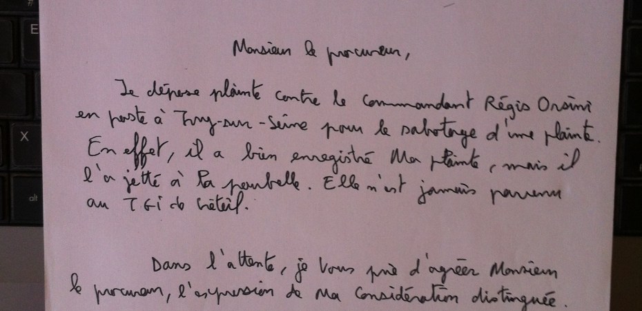 TGI Parquet de Créteil.