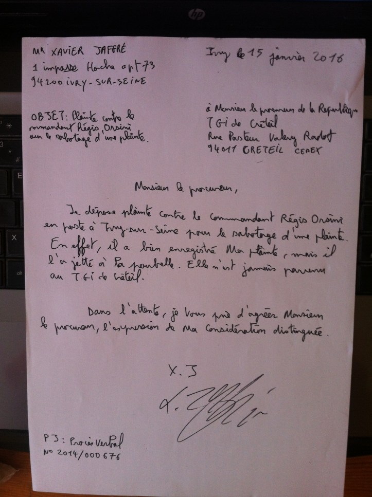 TGI Parquet de Créteil.