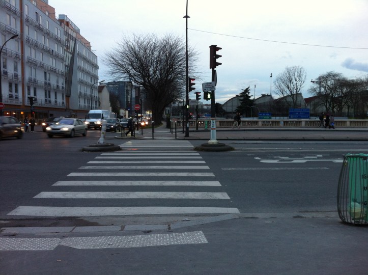 Paris 13e avenue de Choisy FRANCE. Mars 2018.