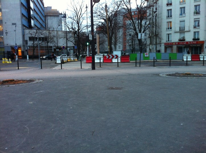 Paris 13e avenue de Choisy FRANCE. Mars 2018.