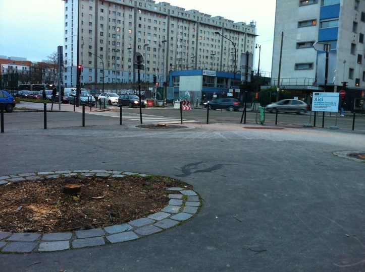 Paris 13e avenue de Choisy FRANCE. Mars 2018.