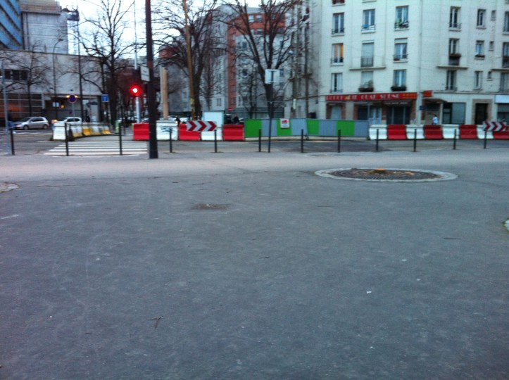 Paris 13e avenue de Choisy FRANCE. Mars 2018.