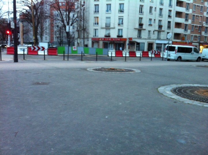 Paris 13e avenue de Choisy FRANCE. Mars 2018.