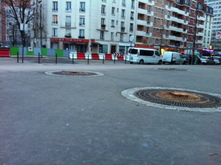 Paris 13e avenue de Choisy FRANCE. Mars 2018.