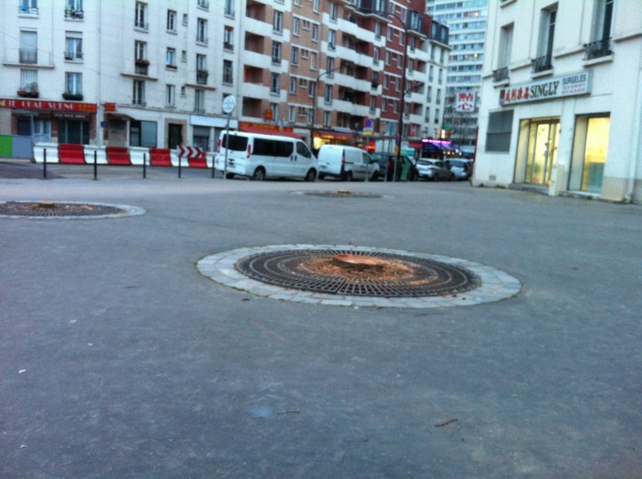 Paris 13e avenue de Choisy FRANCE. Mars 2018.